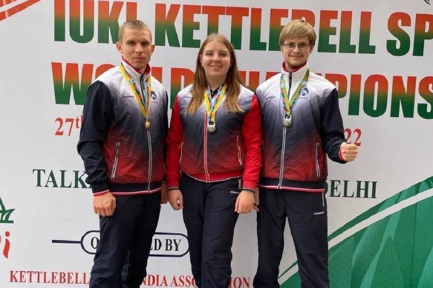Студенты Белгородского госуниверситета выиграли награды мирового чемпионата по гиревому спорту